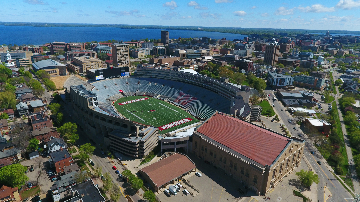 Madison Wisconsin Badgers Football Campus College Madison Wisconsin Badgers Football Campus College