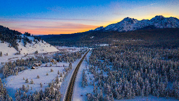 Winter Sunset