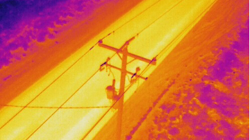 Taking the new thermal camera for a spin