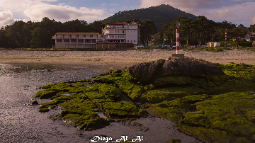 Molino beach in A Guarda