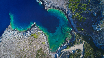 Vrouleas Beach, Kythira Island, Greece Vrouleas Beach, Kythira Island, Greece