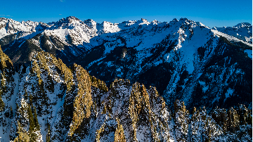 First snow in Telluride