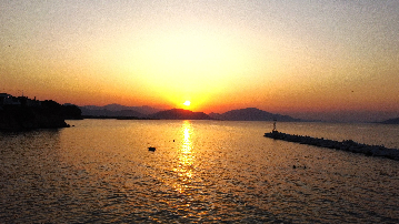 Asemini sunset