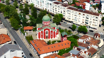 Red church
