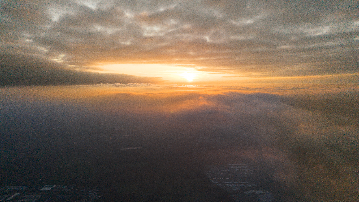 Above the clouds